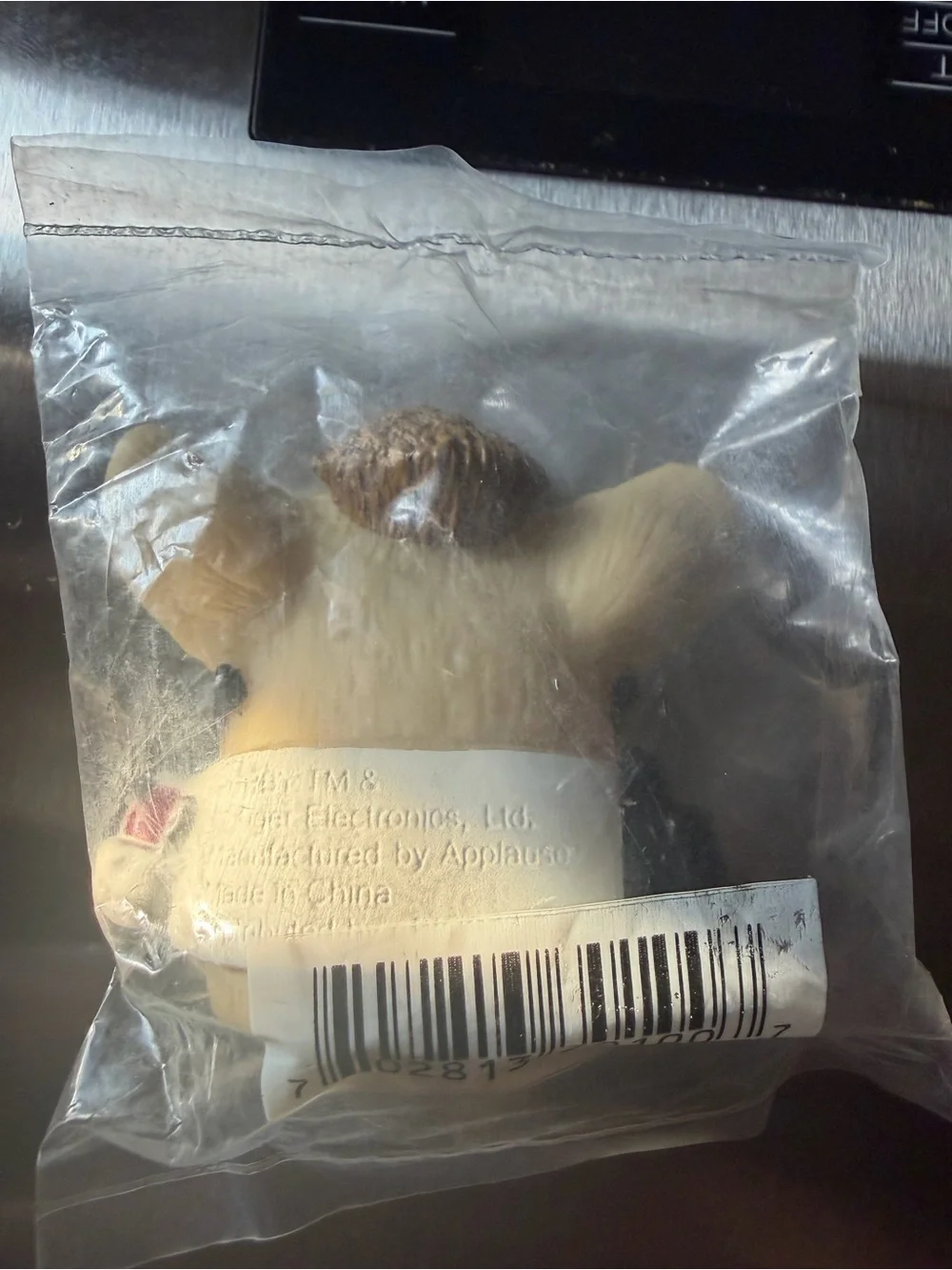 Novelty Vintage 2000 Bear Furby Doctor Finger Puppet  -